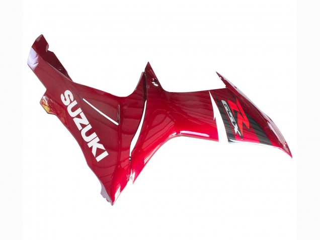 Kit Carena Moto ABS Suzuki GSXR 600 / GSXR 750 2011-2024 - Rosso Nero Lucido