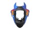 Carena Moto Suzuki GSXR 600 / GSXR 750 2011-2024 - Azzurro Chiaro Arancia Nero Bianco Squalo 46
