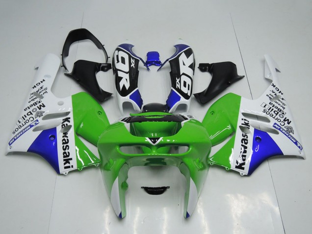 Carena Moto Kawasaki ZX9R 1994-1997 - Verde Bianco Blu