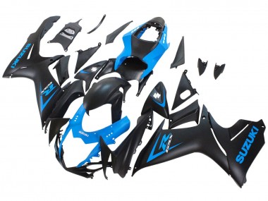 Carena Moto Suzuki GSXR 600 / GSXR 750 2011-2024 - Blu Nero Opaco Fabbrica