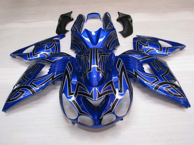 Carena Moto Suzuki GSXR 600 / GSXR 750 2011-2024 - Blu Nero