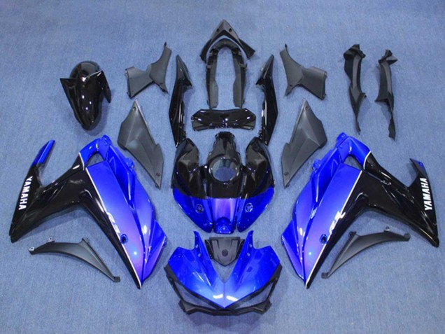 Kit Carena Moto Yamaha YZF R3/R25 2015-2018 - Blu Nero Lucido