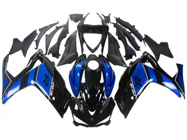 Carena Moto Yamaha YZF R3/R25 2015-2018 - Blu Nero Lucido Fabbrica