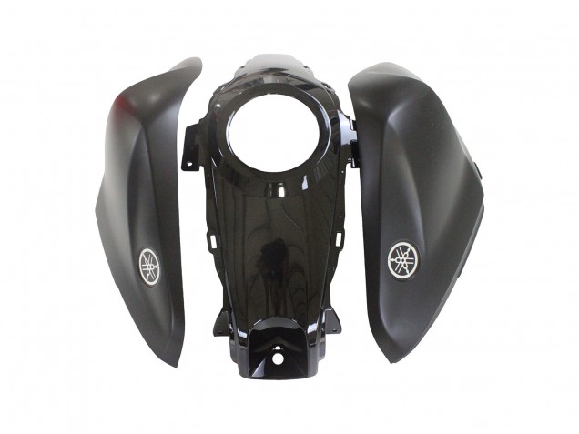 Carena Moto Yamaha YZF R3/R25 2015-2018 - Nero Lucido Nero Opaco Rosso