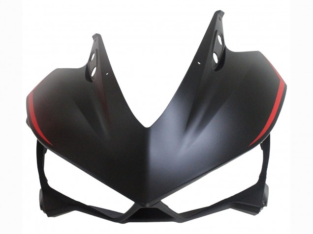 Carena Moto Yamaha YZF R3/R25 2015-2018 - Nero Lucido Nero Opaco Rosso
