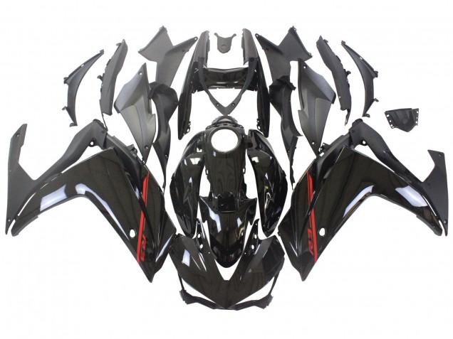 Carena Moto Yamaha YZF R3/R25 2015-2018 - Nero Lucido Rosso Bianco
