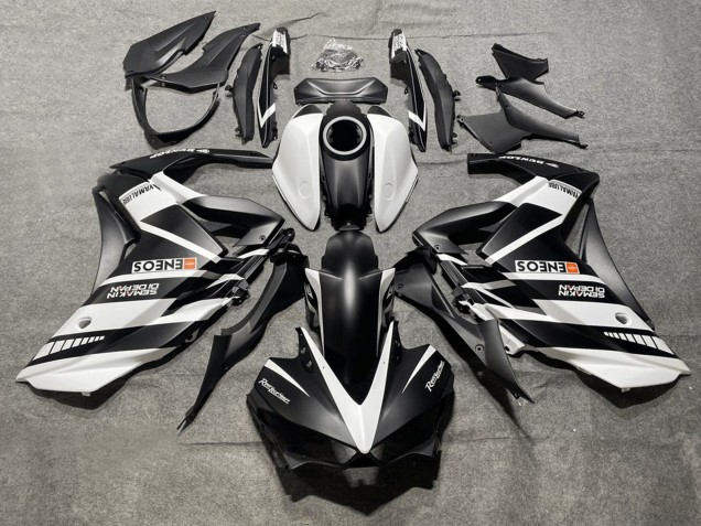 Carena Moto Yamaha YZF R3/R25 2015-2018 - Bianco Nero Yamalube ENEOS