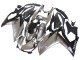 Carena Moto Yamaha YZF R3/R25 2015-2018 - Argento Nero