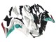 Carena Moto Yamaha YZF R3/R25 2015-2018 - Bianco Verde Nero Lucido