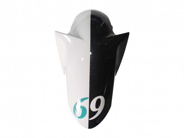 Carena Moto Yamaha YZF R3/R25 2015-2018 - Bianco Verde Nero Lucido