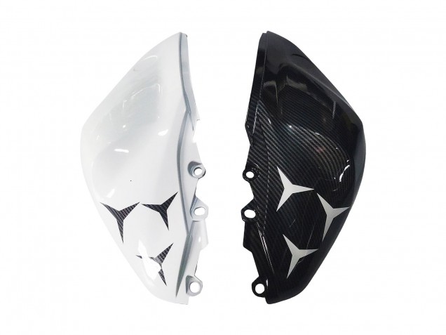 Carena Moto Yamaha YZF R3/R25 2015-2018 - Bianco Verde Nero Lucido