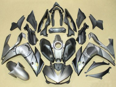 Carena Moto Yamaha YZF R3/R25 2015-2018 - Grigio Nero Fabbrica