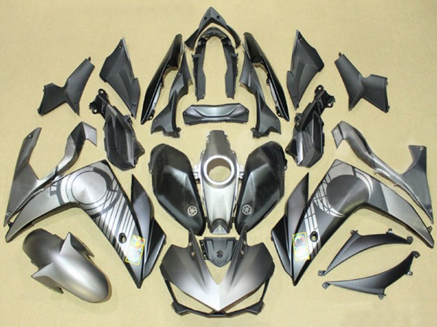 Carena Moto Yamaha YZF R3/R25 2015-2018 - Grigio Nero