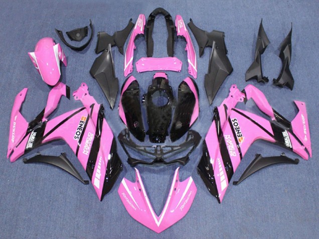 Carena Moto Yamaha YZF R3/R25 2015-2018 - Rosa Nero Yamalube ENEOS