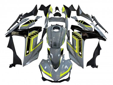 Carena Moto Yamaha YZF R3/R25 2015-2018 - Nardo Grigio Neon Giallo Nero Fabbrica