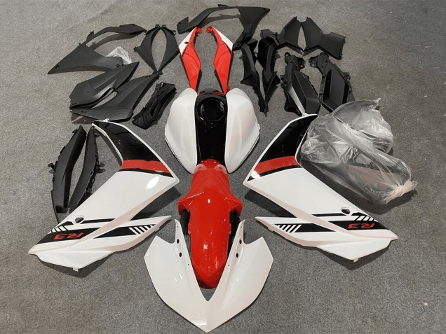 Kit Carena Moto Yamaha YZF R3/R25 2015-2018 - Bianco Rosso Nero