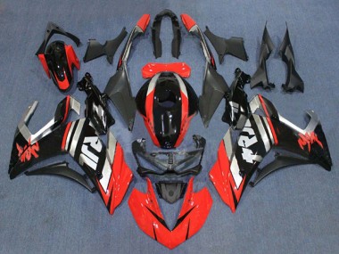 Carena Moto Yamaha YZF R3/R25 2015-2018 - Rosso Argento Nero Lucido Fabbrica