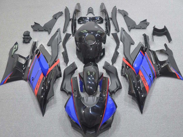 Carena Moto Yamaha YZF R3/R25 2015-2018 - Blu Rosso Nero Lucido