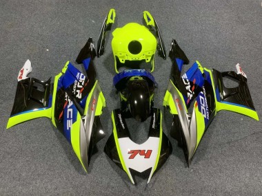 Carena Moto Yamaha YZF R3/R25 2015-2018 - Giallo Bianco Argento Blu Nero Lucido Fabbrica