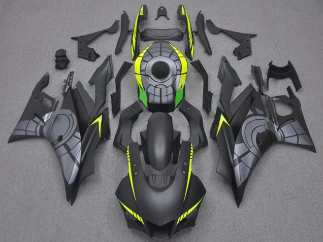 Carena Moto Yamaha YZF R3/R25 2019-2021 - Giallo Grigio Nero Opaco