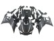 Carena Moto Yamaha YZF R3/R25 2019-2021 - Nero Opaco Argento