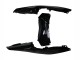 Carena Moto Yamaha YZF R3/R25 2019-2021 - Nero Lucido Bianco