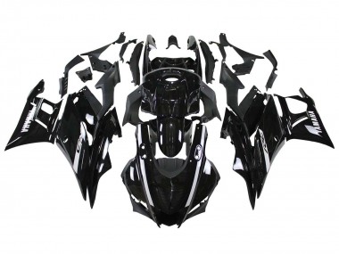 Carena Moto Yamaha YZF R3/R25 2019-2021 - Nero Lucido Bianco Fabbrica