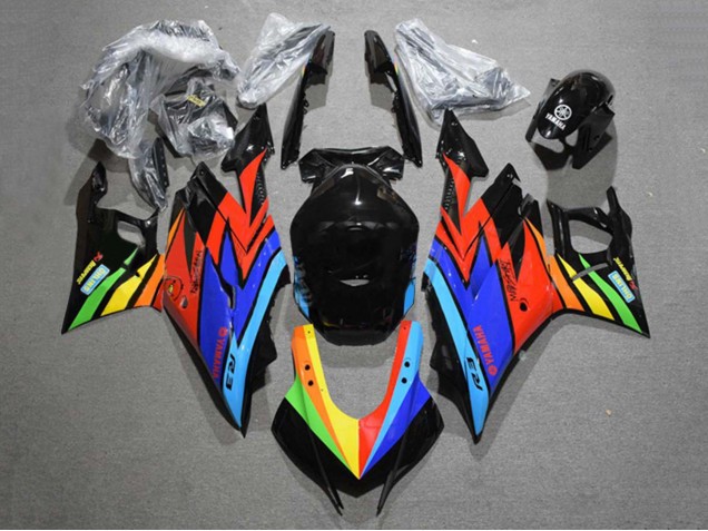 Carena Moto Yamaha YZF R3/R25 2019-2021 - Blu Rosso Verde Giallo Nero