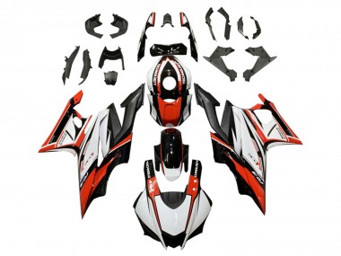 Carena Moto Yamaha YZF R3/R25 2019-2021 - Bianco Rosso Nero Fabbrica