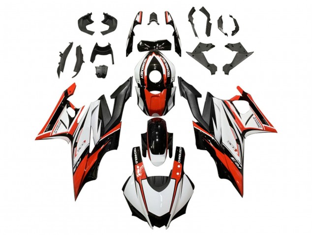 Carena Moto Yamaha YZF R3/R25 2019-2021 - Bianco Rosso Nero