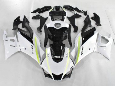 Carena Moto Yamaha YZF R3/R25 2019-2021 - Bianco Verde Nero Fabbrica
