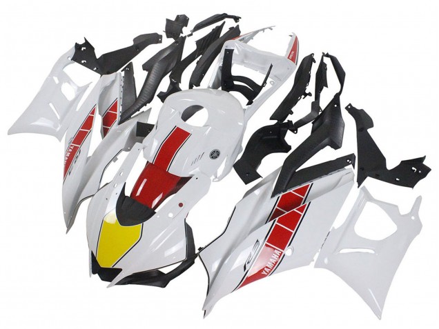 Carena Moto Yamaha YZF R3/R25 2019-2021 - Bianco Rosso Giallo Nero