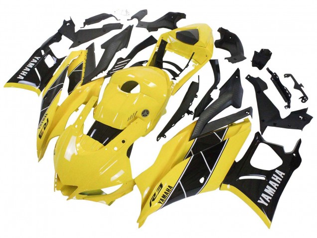 Carena Moto Yamaha YZF R3/R25 2019-2021 - Giallo Nero