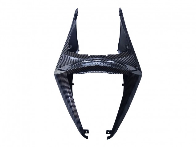 Carena Moto Yamaha YZF R3/R25 2022-2024 - Nero Fibra di Carbonio Stile Oro Rosso ABBOT