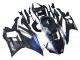 Carena Moto Yamaha YZF R3/R25 2022-2024 - Marmo Nero Argento Blu Forgiato Fibra di Carbonio Stile