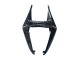 Carena Moto Yamaha YZF R3/R25 2022-2024 - Marmo Nero Argento Blu Forgiato Fibra di Carbonio Stile