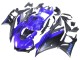 Carena Moto Yamaha YZF R3/R25 2022-2024 - Blu Nero Opaco