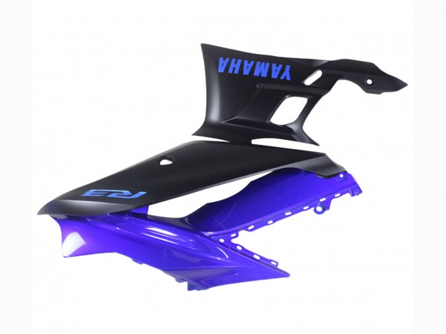 Carena Moto Yamaha YZF R3/R25 2022-2024 - Blu Nero Opaco