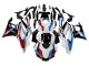 Carena Moto Yamaha YZF R3/R25 2022-2024 - Bianco Blu Rosso Nero