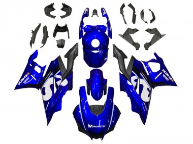 Carena Moto Yamaha YZF R3/R25 2022-2024 - Blu Bianco Nero MoviStar ENEOS Fabbrica