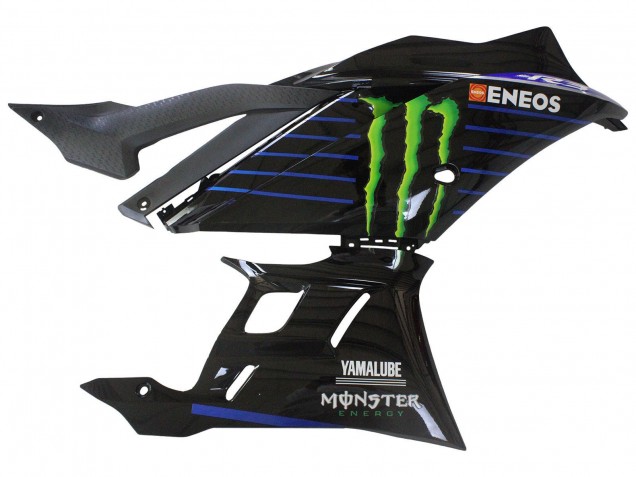 Carena Moto Yamaha YZF R3/R25 2022-2024 - Blu Verde Nero Mostro Yamalube ENEOS