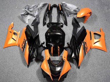 Carena Moto Yamaha YZF R3/R25 2022-2024 - Arancia Nero Lucido Fabbrica