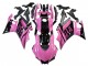 Carena Moto Yamaha YZF R3/R25 2022-2024 - Rosa Nero Lucido Mostro