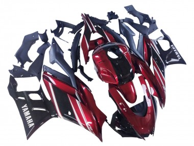 Carena Moto Yamaha YZF R3/R25 2022-2024 - Rosso Bianco Nero Lucido Fabbrica
