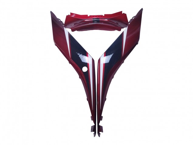 Carena Moto Yamaha YZF R3/R25 2022-2024 - Rosso Bianco Nero Lucido