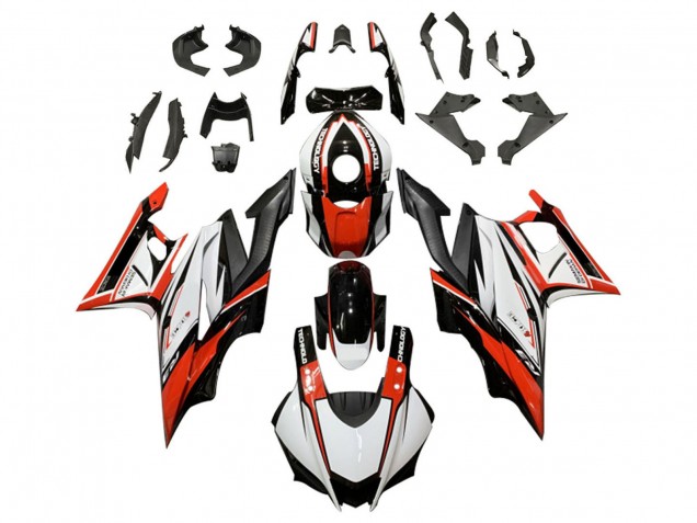 Kit Carena Moto Yamaha YZF R3/R25 2022-2024 - Bianco Rosso Nero