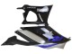 Carena Moto Yamaha YZF R3/R25 2022-2024 - Argento Blu Nero Lucido