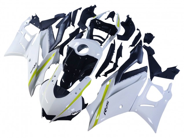 Carena Moto Yamaha YZF R3/R25 2022-2024 - Bianco Giallo Nero