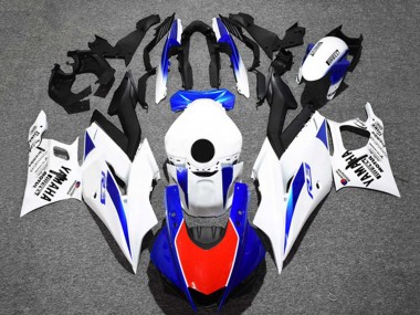 Carena Moto Yamaha YZF R3/R25 2022-2024 - Bianco Blu Rosso Nero Motul Fabbrica