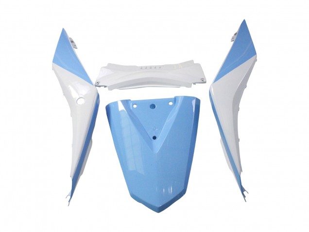 Carena Moto Yamaha YZF R3/R25 2022-2024 - Bianco Azzurro Chiaro